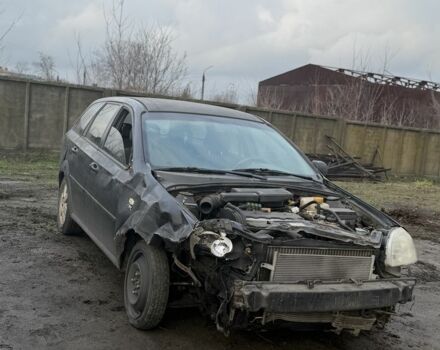 Черный Шевроле Лачетти, объемом двигателя 2 л и пробегом 200 тыс. км за 1300 $, фото 1 на Automoto.ua