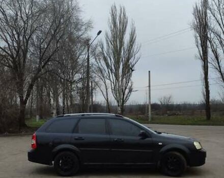 Черный Шевроле Лачетти, объемом двигателя 1.6 л и пробегом 283 тыс. км за 2999 $, фото 3 на Automoto.ua