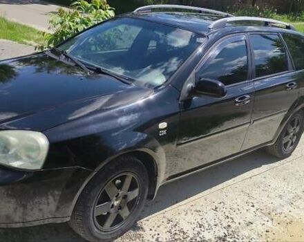 Черный Шевроле Лачетти, объемом двигателя 1.8 л и пробегом 195 тыс. км за 4000 $, фото 6 на Automoto.ua