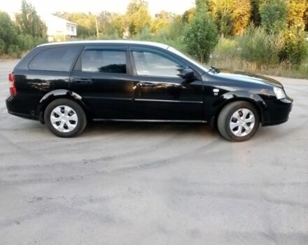 Черный Шевроле Лачетти, объемом двигателя 1.8 л и пробегом 300 тыс. км за 3300 $, фото 6 на Automoto.ua