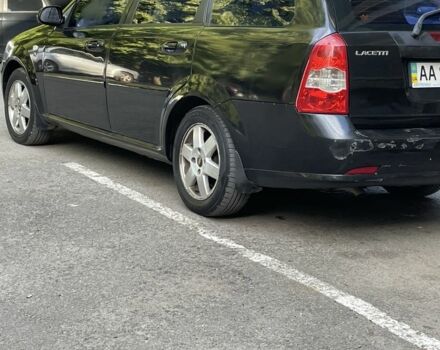 Черный Шевроле Лачетти, объемом двигателя 1.8 л и пробегом 334 тыс. км за 3600 $, фото 1 на Automoto.ua