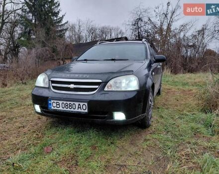 Черный Шевроле Лачетти, объемом двигателя 1.8 л и пробегом 235 тыс. км за 3300 $, фото 10 на Automoto.ua