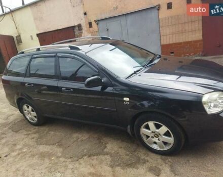 Черный Шевроле Лачетти, объемом двигателя 1.8 л и пробегом 165 тыс. км за 5700 $, фото 2 на Automoto.ua