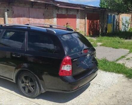 Черный Шевроле Лачетти, объемом двигателя 1.8 л и пробегом 195 тыс. км за 4000 $, фото 4 на Automoto.ua