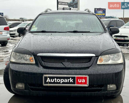Черный Шевроле Лачетти, объемом двигателя 1.8 л и пробегом 293 тыс. км за 4190 $, фото 1 на Automoto.ua