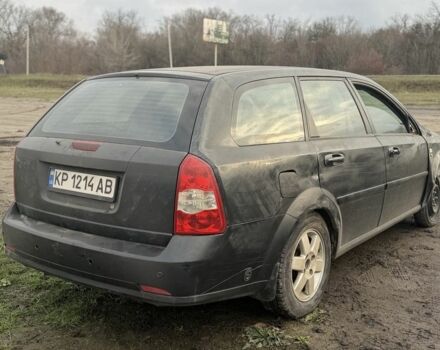 Черный Шевроле Лачетти, объемом двигателя 2 л и пробегом 200 тыс. км за 1300 $, фото 3 на Automoto.ua