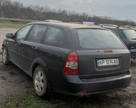 Черный Шевроле Лачетти, объемом двигателя 2 л и пробегом 200 тыс. км за 1300 $, фото 2 на Automoto.ua