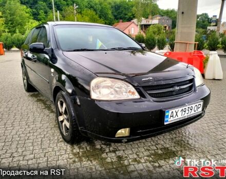 Черный Шевроле Лачетти, объемом двигателя 1.8 л и пробегом 216 тыс. км за 3850 $, фото 2 на Automoto.ua