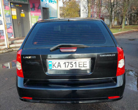 Черный Шевроле Лачетти, объемом двигателя 1.8 л и пробегом 257 тыс. км за 4200 $, фото 5 на Automoto.ua