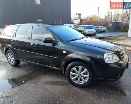 Черный Шевроле Лачетти, объемом двигателя 1.8 л и пробегом 257 тыс. км за 4200 $, фото 1 на Automoto.ua