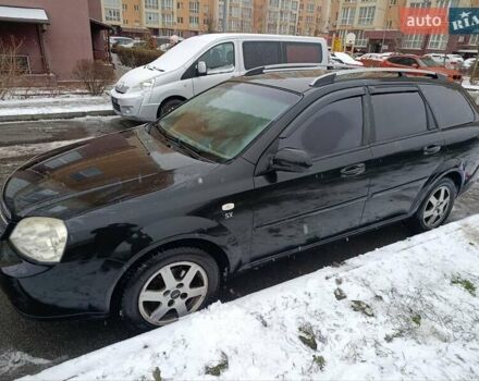 Черный Шевроле Лачетти, объемом двигателя 1.6 л и пробегом 193 тыс. км за 4500 $, фото 14 на Automoto.ua