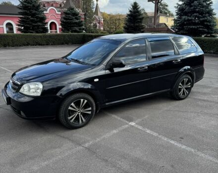 Черный Шевроле Лачетти, объемом двигателя 1.8 л и пробегом 210 тыс. км за 3800 $, фото 3 на Automoto.ua