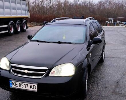 Черный Шевроле Лачетти, объемом двигателя 1.6 л и пробегом 307 тыс. км за 4200 $, фото 4 на Automoto.ua