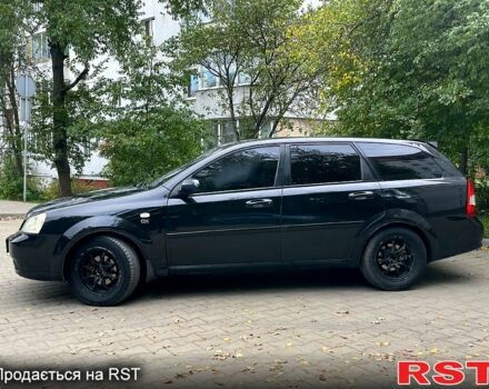 Черный Шевроле Лачетти, объемом двигателя 1.8 л и пробегом 350 тыс. км за 3600 $, фото 2 на Automoto.ua