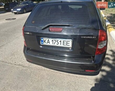 Черный Шевроле Лачетти, объемом двигателя 1.8 л и пробегом 300 тыс. км за 3000 $, фото 1 на Automoto.ua