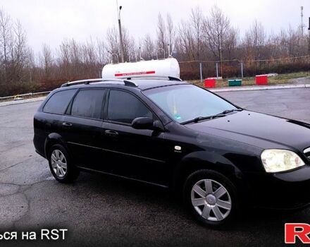 Черный Шевроле Лачетти, объемом двигателя 1.6 л и пробегом 307 тыс. км за 4200 $, фото 1 на Automoto.ua