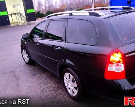 Черный Шевроле Лачетти, объемом двигателя 1.6 л и пробегом 307 тыс. км за 4200 $, фото 2 на Automoto.ua