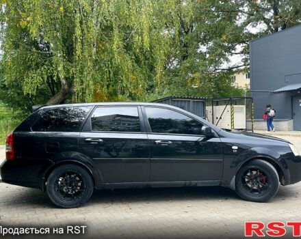 Черный Шевроле Лачетти, объемом двигателя 1.8 л и пробегом 350 тыс. км за 3600 $, фото 4 на Automoto.ua