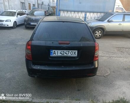 Черный Шевроле Лачетти, объемом двигателя 1.8 л и пробегом 400 тыс. км за 2500 $, фото 3 на Automoto.ua