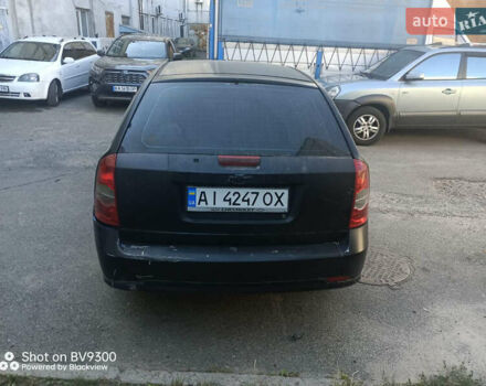 Черный Шевроле Лачетти, объемом двигателя 1.8 л и пробегом 425 тыс. км за 2700 $, фото 2 на Automoto.ua