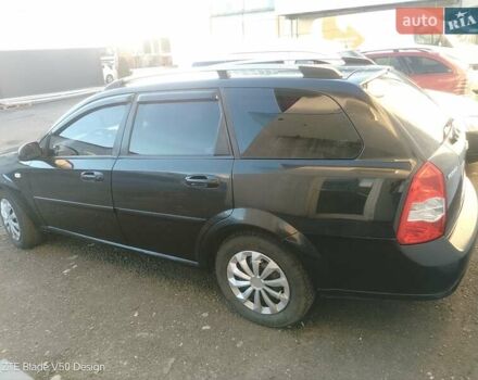 Черный Шевроле Лачетти, объемом двигателя 1.6 л и пробегом 188 тыс. км за 4300 $, фото 6 на Automoto.ua