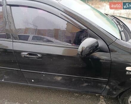 Черный Шевроле Лачетти, объемом двигателя 1.6 л и пробегом 193 тыс. км за 4500 $, фото 2 на Automoto.ua