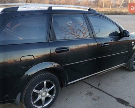 Черный Шевроле Лачетти, объемом двигателя 1.8 л и пробегом 210 тыс. км за 3800 $, фото 4 на Automoto.ua