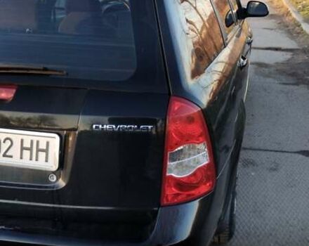 Черный Шевроле Лачетти, объемом двигателя 1.8 л и пробегом 210 тыс. км за 3800 $, фото 6 на Automoto.ua