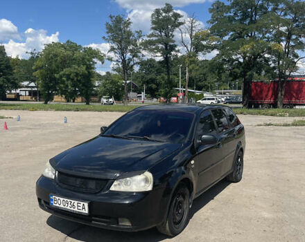 Черный Шевроле Лачетти, объемом двигателя 1.8 л и пробегом 350 тыс. км за 3400 $, фото 2 на Automoto.ua