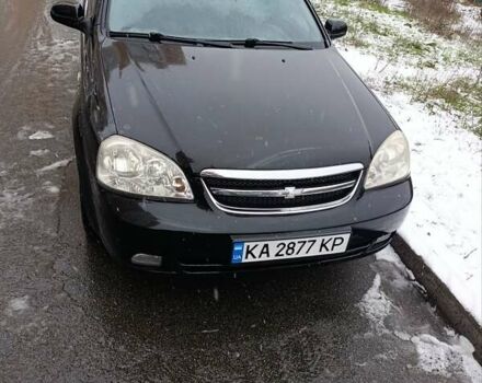Черный Шевроле Лачетти, объемом двигателя 1.6 л и пробегом 193 тыс. км за 4500 $, фото 1 на Automoto.ua
