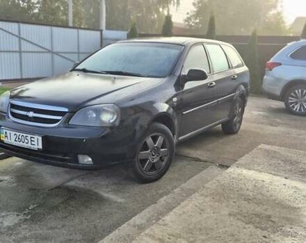Черный Шевроле Лачетти, объемом двигателя 1.8 л и пробегом 280 тыс. км за 3899 $, фото 1 на Automoto.ua