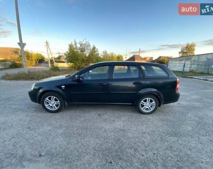 Черный Шевроле Лачетти, объемом двигателя 1.8 л и пробегом 188 тыс. км за 4000 $, фото 6 на Automoto.ua