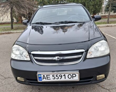 Черный Шевроле Лачетти, объемом двигателя 1.8 л и пробегом 335 тыс. км за 4000 $, фото 2 на Automoto.ua