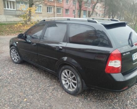 Черный Шевроле Лачетти, объемом двигателя 1.8 л и пробегом 300 тыс. км за 3800 $, фото 3 на Automoto.ua