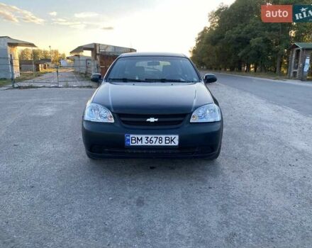 Черный Шевроле Лачетти, объемом двигателя 1.8 л и пробегом 188 тыс. км за 4000 $, фото 2 на Automoto.ua