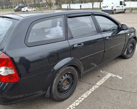 Черный Шевроле Лачетти, объемом двигателя 1.8 л и пробегом 335 тыс. км за 4000 $, фото 14 на Automoto.ua