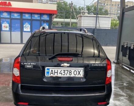 Черный Шевроле Лачетти, объемом двигателя 1.6 л и пробегом 197 тыс. км за 4600 $, фото 1 на Automoto.ua