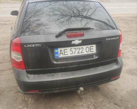 Черный Шевроле Лачетти, объемом двигателя 1.6 л и пробегом 370 тыс. км за 3500 $, фото 4 на Automoto.ua