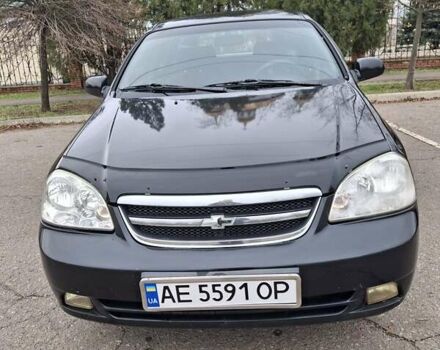 Черный Шевроле Лачетти, объемом двигателя 1.8 л и пробегом 335 тыс. км за 4000 $, фото 3 на Automoto.ua