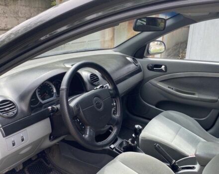 Черный Шевроле Лачетти, объемом двигателя 1.6 л и пробегом 197 тыс. км за 4600 $, фото 3 на Automoto.ua