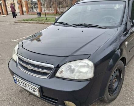 Черный Шевроле Лачетти, объемом двигателя 1.8 л и пробегом 335 тыс. км за 4000 $, фото 2 на Automoto.ua