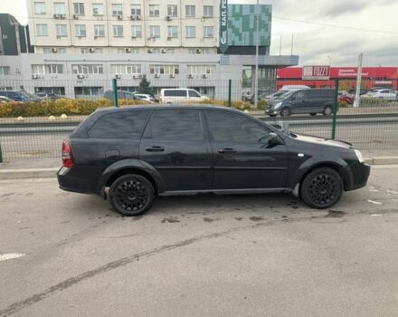 Черный Шевроле Лачетти, объемом двигателя 1.8 л и пробегом 340 тыс. км за 3800 $, фото 4 на Automoto.ua