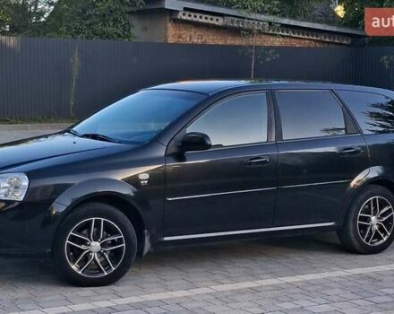 Черный Шевроле Лачетти, объемом двигателя 1.8 л и пробегом 112 тыс. км за 6500 $, фото 3 на Automoto.ua