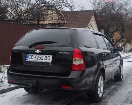 Черный Шевроле Лачетти, объемом двигателя 1.8 л и пробегом 245 тыс. км за 4400 $, фото 2 на Automoto.ua