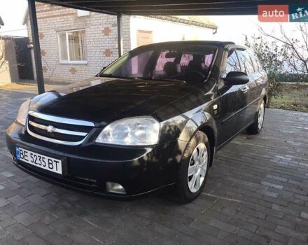 Черный Шевроле Лачетти, объемом двигателя 1.8 л и пробегом 348 тыс. км за 4400 $, фото 4 на Automoto.ua