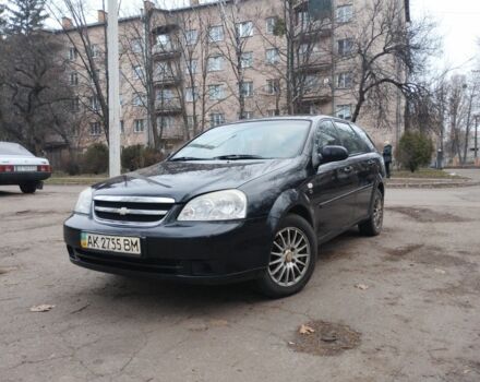 Чорний Шевроле Лачетті, об'ємом двигуна 1.8 л та пробігом 282 тис. км за 5000 $, фото 2 на Automoto.ua