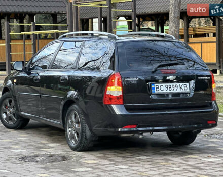 Черный Шевроле Лачетти, объемом двигателя 1.6 л и пробегом 230 тыс. км за 4950 $, фото 60 на Automoto.ua