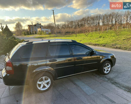 Черный Шевроле Лачетти, объемом двигателя 1.8 л и пробегом 210 тыс. км за 6150 $, фото 4 на Automoto.ua