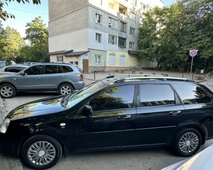 Черный Шевроле Лачетти, объемом двигателя 1.8 л и пробегом 340 тыс. км за 6000 $, фото 1 на Automoto.ua