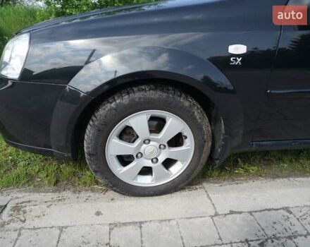 Черный Шевроле Лачетти, объемом двигателя 1.8 л и пробегом 186 тыс. км за 4300 $, фото 10 на Automoto.ua